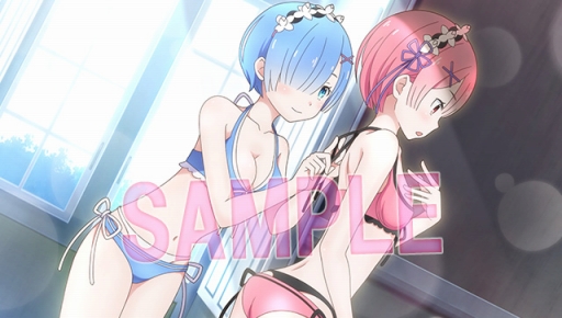 画像ギャラリー No.007のサムネイル画像 / 「Re:ゼロから始める異世界生活 -DEATH OR KISS-」の店舗別予約特典が公開に