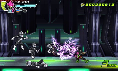 画像ギャラリー No.004のサムネイル画像 / 「オール仮面ライダー ライダーレボリューション」，無料アップデートが本日配信。“エグゼイド”と“ブレイブ”が最新フォームに