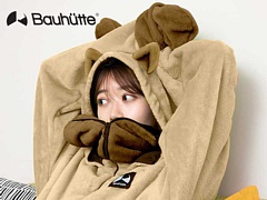 “アイルー”をモチーフにしたゲーマー向け着る毛布「ダメ着」が発売に。耳や尻尾，肉球などアイルーの特徴的なデザインを反映