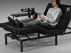 Bauhutteからついにゲーマー向け電動ベッドが登場。もうベッドから出られなくなりそう？