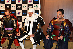 画像ギャラリー No.004のサムネイル画像 / プロレス（に）戦国時代到来！飯伏選手らが信長に扮して戦う「信長の野望」×「DDTプロレスリング」戦国武将マッチとはいかに