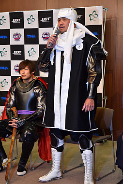 画像ギャラリー No.009のサムネイル画像 / プロレス（に）戦国時代到来！飯伏選手らが信長に扮して戦う「信長の野望」×「DDTプロレスリング」戦国武将マッチとはいかに