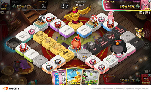 画像ギャラリー No.003のサムネイル画像 / 「Angry Birds」シリーズがスマホ向けボードゲームに。韓国JOYCITY，新作アプリ「Angry Birds Dice」の最新スクリーンショットを公開