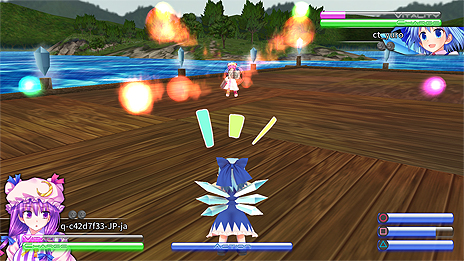 画像ギャラリー No.009のサムネイル画像 / CUBETYPEの「東方紅舞闘V」（PS4/PS Vita）は11月2日より配信へ。PS4版はPS VR，オンライン対戦対応で，前作「幻想の輪舞」との連携も可能に
