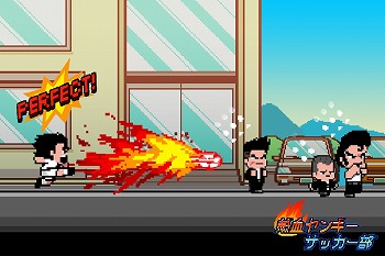画像ギャラリー No.002のサムネイル画像 / 「熱血ヤンキー サッカー部 ‐Kick Hero‐」，iOS/Android版が配信スタート