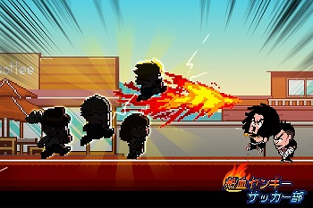 画像ギャラリー No.005のサムネイル画像 / 「熱血ヤンキー サッカー部 ‐Kick Hero‐」，iOS/Android版が配信スタート