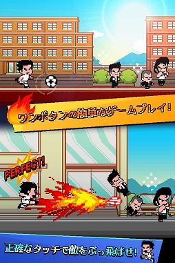 画像ギャラリー No.009のサムネイル画像 / 「熱血ヤンキー サッカー部 ‐Kick Hero‐」，iOS/Android版が配信スタート