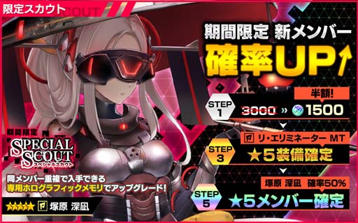 画像ギャラリー No.003のサムネイル画像 / 「凍京NECRO SUICIDE MISSION」，スペシャルスカウトに「塚原 深凪」が登場