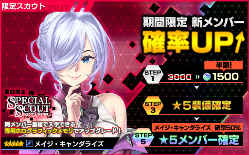 画像ギャラリー No.003のサムネイル画像 / 「凍京NECRO SUICIDE MISSION」，西E田氏デザインの新メンバー“メイジ・キャンダライズ”が11月27日に登場