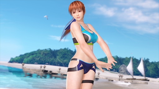 画像ギャラリー No.009のサムネイル画像 / 「DOAXVV」，れいかの新SSR水着「カット・ザ・ウインド」が登場。最大60連の無料ガチャが回せる「女神の筋トレキャンペーン」も