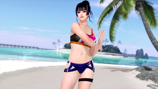 画像ギャラリー No.010のサムネイル画像 / 「DOAXVV」，れいかの新SSR水着「カット・ザ・ウインド」が登場。最大60連の無料ガチャが回せる「女神の筋トレキャンペーン」も