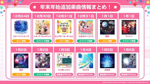 画像ギャラリー No.013のサムネイル画像 / 「バンドリ！ ガールズバンドパーティ！」，ドリームフェスティバルガチャを開催。カバー楽曲の追加も