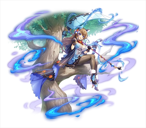 画像ギャラリー No.006のサムネイル画像 / 「神姫PROJECT A」，"夏ラストスパート！無料10連ガチャ”を開催。ダプネーとジャバウォックの新衣装の登場も