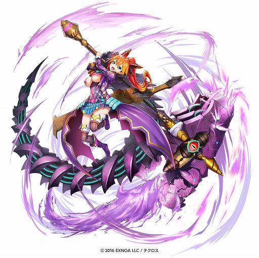 画像ギャラリー No.009のサムネイル画像 / 「神姫PROJECT A」，レートーとヴァハグンが新衣装で登場。最大130連，毎日無料10連ガチャも開催中