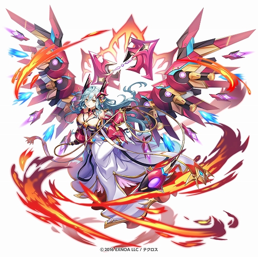 画像ギャラリー No.012のサムネイル画像 / 「神姫PROJECT A」，レートーとヴァハグンが新衣装で登場。最大130連，毎日無料10連ガチャも開催中