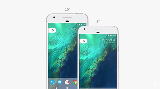 画像ギャラリー No.008のサムネイル画像 / Google，新世代スマートフォン「Pixel」を発表