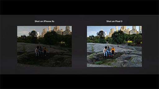画像ギャラリー No.011のサムネイル画像 / Google，「Pixel 3」スマートフォンを発表。おサイフケータイに対応して11月1日国内発売！