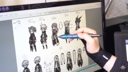 画像ギャラリー No.004のサムネイル画像 / 「アライアンス・アライブ」，キャラデザインを手がけた平尾リョウ氏に密着した映像が公開