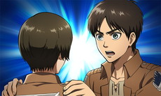 画像ギャラリー No.011のサムネイル画像 / 「進撃の巨人 死地からの脱出」，“絶望度”や“絆”といった探索パートのシステムが公開。ご褒美イベント用のスチルも