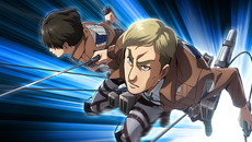 画像ギャラリー No.013のサムネイル画像 / 「進撃の巨人 死地からの脱出」，“絶望度”や“絆”といった探索パートのシステムが公開。ご褒美イベント用のスチルも