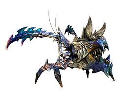 画像ギャラリー No.003のサムネイル画像 / 「モンスターハンターダブルクロス」の魅力を凝縮した最新PVが公開。二つ名持ち「鎧裂ショウグンギザミ」，復活モンスター「バサルモス」の情報も