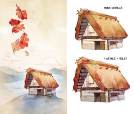 画像ギャラリー No.013のサムネイル画像 / 和風のビジュアルが目を惹く「KANAGAWA」プレイレポート。浮世絵師（見習い）となり，大作の完成を目指すフランス産ボードゲーム