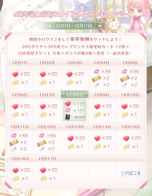 画像ギャラリー No.007のサムネイル画像 / 「ミラクルニキ」，6周年記念イベント“片隅の光”を開催中