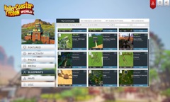 画像ギャラリー No.004のサムネイル画像 / テーマパーク運営シム「Roller Coaster Tycoon World」のフルバージョンがリリース。Steam Workshopにネイティブ対応し，自作ライドを共有可能