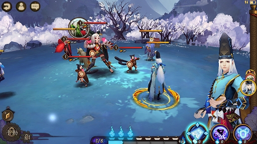 画像ギャラリー No.008のサムネイル画像 / 日本へのリスペクトを感じるスマホ向けRPG「陰陽師」プレイインプレッションを掲載。ここまでやるか!?　徹底された和風の世界観が特徴