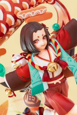 画像ギャラリー No.008のサムネイル画像 / 「陰陽師」の“座敷童子 福來運至”が1/7スケールフィギュアに。予約受付中