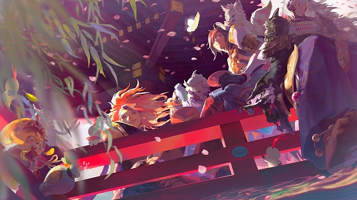 画像ギャラリー No.003のサムネイル画像 / 「陰陽師」，イラストコンテストの最終結果が明らかに。式神スキンデザイン部門で最優秀賞を獲得した鬼童丸，星熊童子のイラストがゲーム内に実装へ
