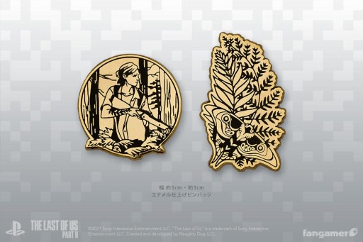 画像ギャラリー No.002のサムネイル画像 / 「The Last of Us Part II」のオリジナルTシャツ＆ピンバッジセットがFangamer Japanより発売