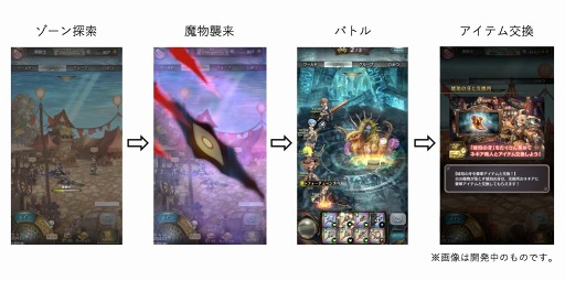 画像ギャラリー No.003のサムネイル画像 / 「ミトラスフィア」，ゾーン探索中に魔物が出現する新イベント「古の襲来」を実装