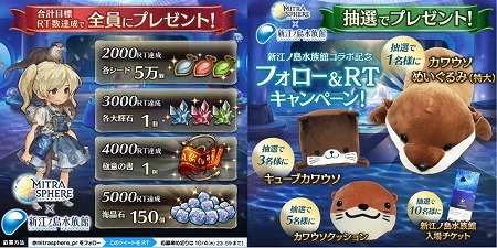 画像ギャラリー No.006のサムネイル画像 / 「ミトラスフィア」，“新江ノ島水族館”とのコラボを実施