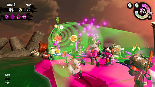 画像ギャラリー No.027のサムネイル画像 / 「スプラトゥーン2」プレイレポート。前作の良さを受け継ぎつつ，「サーモンラン」で新たな楽しさも。またアツい日々が始まった