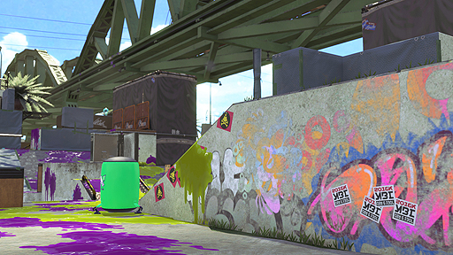 画像ギャラリー No.007のサムネイル画像 / 「スプラトゥーン2」，リニューアル版「モズク農園」が9月16日に追加。新ステージ「エンガワ河川敷」，新武器「キャンピングシェルター」発表