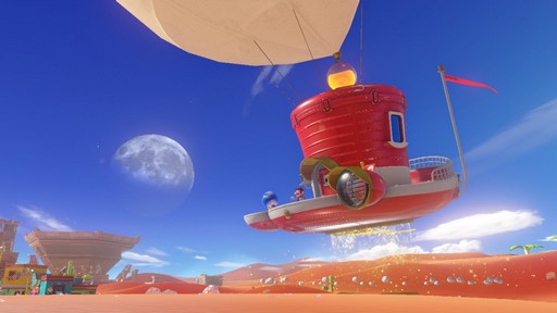 画像ギャラリー No.007のサムネイル画像 / ［E3 2017］「スーパーマリオ オデッセイ」のテーマは“驚きを探す，大いなる旅”。Joy-Conで操作する新アクションが楽しい本作を体験