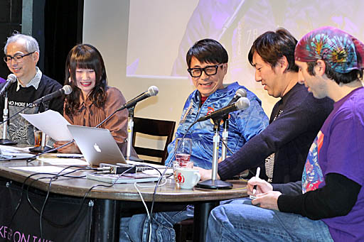 画像ギャラリー No.008のサムネイル画像 / 「Travis Strikes Again: No More Heroes」の発売を記念したトークイベントを「あけましておめでトラヴィス 2」開催。楽曲に仕込まれたネタや，凝った画面デザインの秘密が明らかに