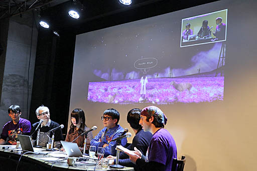 画像ギャラリー No.011のサムネイル画像 / 「Travis Strikes Again: No More Heroes」の発売を記念したトークイベントを「あけましておめでトラヴィス 2」開催。楽曲に仕込まれたネタや，凝った画面デザインの秘密が明らかに