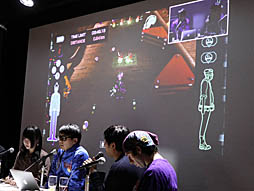 画像ギャラリー No.013のサムネイル画像 / 「Travis Strikes Again: No More Heroes」の発売を記念したトークイベントを「あけましておめでトラヴィス 2」開催。楽曲に仕込まれたネタや，凝った画面デザインの秘密が明らかに