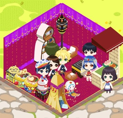 画像ギャラリー No.009のサムネイル画像 / 「異世界でカフェを開店しました。」でイベント「スパイス香る！アラビアン」が開始