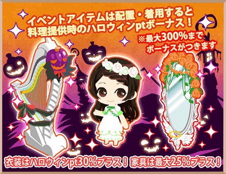 画像ギャラリー No.009のサムネイル画像 / 「異世界でカフェを開店しました。」，ハロウィン関連のイベントが開催