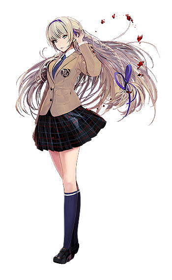 画像ギャラリー No.009のサムネイル画像 / 「LORD of VERMILION IV」，新たな主人公キャラとして，日々河学園高校に通う原吹 晶，十文字駿河，一条樹里亜の3名が公開