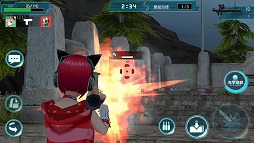 画像ギャラリー No.009のサムネイル画像 / Donutsの3Dガンシューティング「無人戦争 2099」，iOS/Android版が本日配信スタート