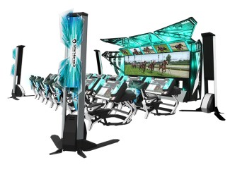 画像ギャラリー No.001のサムネイル画像 / 「StarHorse3」が「牙狼〈GARO〉」とコラボを実施。コラボレース「黄金騎士ガロ賞」が開催