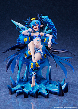 画像ギャラリー No.001のサムネイル画像 / 「ボンバーガール」より，アクア【レウィシア・アクアブルー】ヴァンパイアネグリジェVer.のフィギュアが登場。本日受注を開始