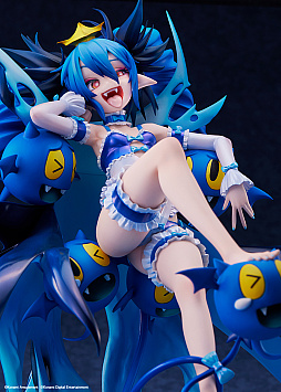 画像ギャラリー No.005のサムネイル画像 / 「ボンバーガール」より，アクア【レウィシア・アクアブルー】ヴァンパイアネグリジェVer.のフィギュアが登場。本日受注を開始