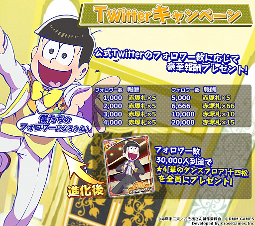 画像ギャラリー No.005のサムネイル画像 / 「おそ松さん ダメ松．コレクション」，事前登録ガチャに期待と不安で胸いっぱいの「一松」登場