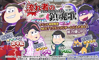 画像ギャラリー No.003のサムネイル画像 / 「おそ松さん ダメ松．コレクション」，イベント“Circo del viento”を開催