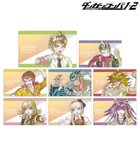 画像ギャラリー No.003のサムネイル画像 / 「ダンガンロンパ1・2 Reload」のグッズ予約受付中。アクリルキーホルダーやカードステッカーとなって32キャラクターが登場